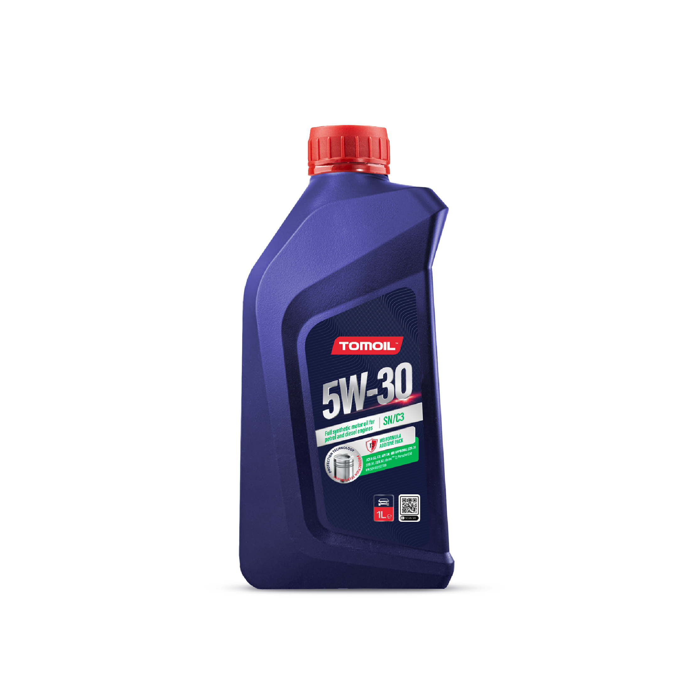 Масло моторное TOMOIL Engine Oil 5W-30 SN/C3 1L