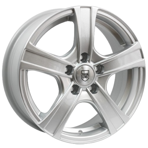 Диски Р 15 TECHLINE 539 АЗОВ-ТЭК (6J*15H2 4*100 et40 dia54,1) S-серебристый 