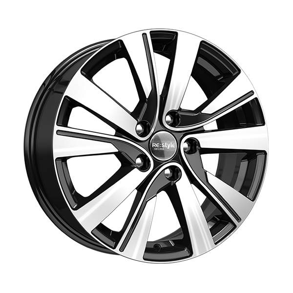 КС749 (ZV 17_Octavia) 7x17 ЕТ 48,5 5x112 57,1 алмаз черный Арт.70959