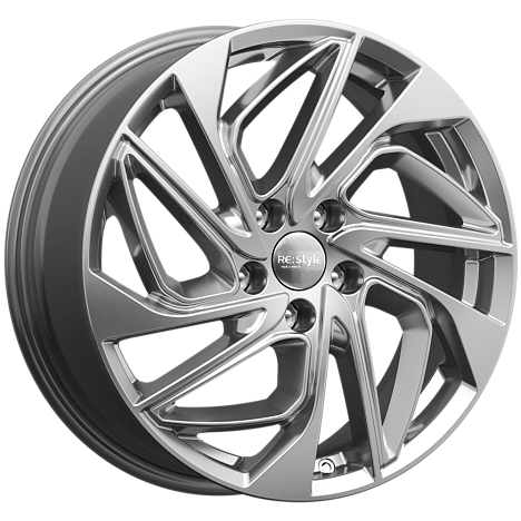 Диски Р 18 RE:Style КС883 (ZV 18_Tiguan) (7J*18H2 5*112 et43 dia57.1) дарк платинум