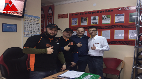 ТОО Эйкос посетил представитель компании «Maxxis»