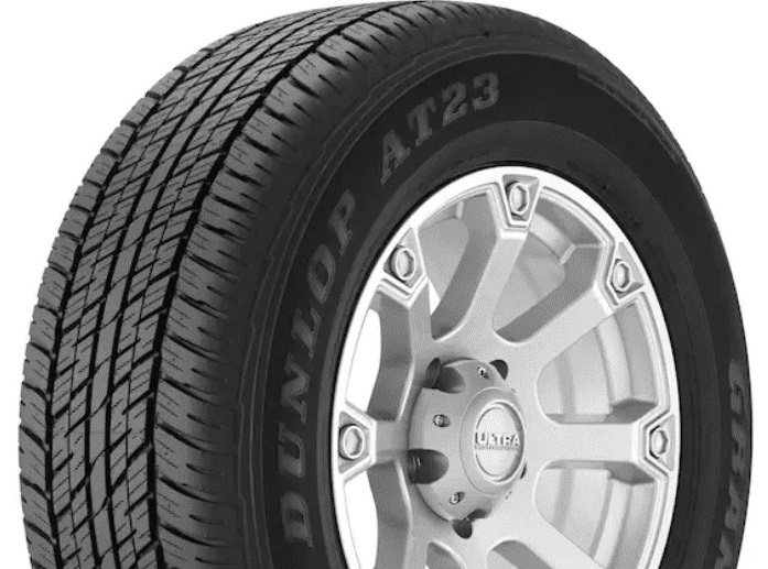 Вид сбоку на шину Dunlop Grandtrek AT5, фото aikos