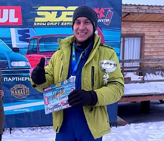 Гладких Евгений занял 2-е место Snow Drift Series