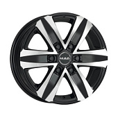 Диск P 20 STONE6 MAK 8.5J20 6*139.7 et20 dia106.1 SILVER